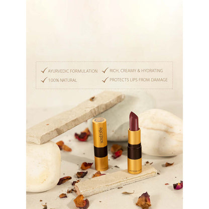 Vanity Wagon | Buy Soultree Ayurvedic Lip Gloss, Coral Pink-1