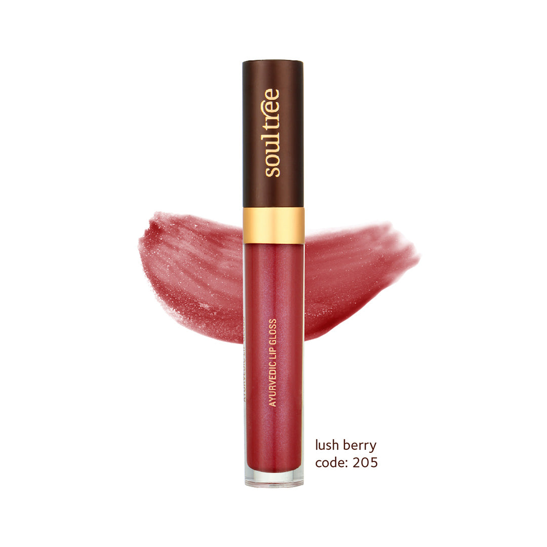 Vanity Wagon | Buy Soultree Ayurvedic Lip Gloss, Lush Berry-1