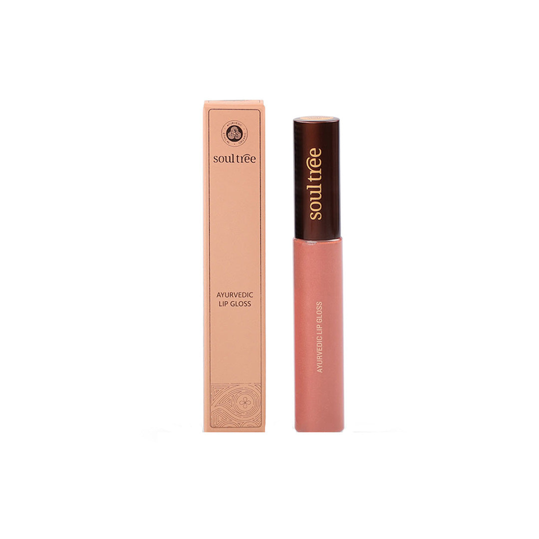 Vanity Wagon | Buy Soultree Ayurvedic Lip Gloss,  Nude Pink-1