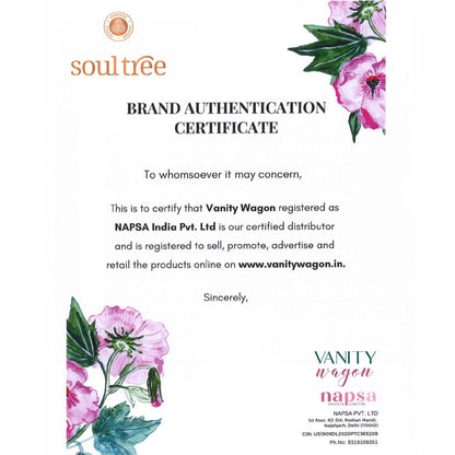 Vanity Wagon | Buy SoulTree Licorice Hair Repair Shampoo with Bhringraj